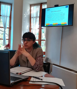 EYESS-Projektleiterin Layla Mousa von der italienischen Sportorganisation UISP