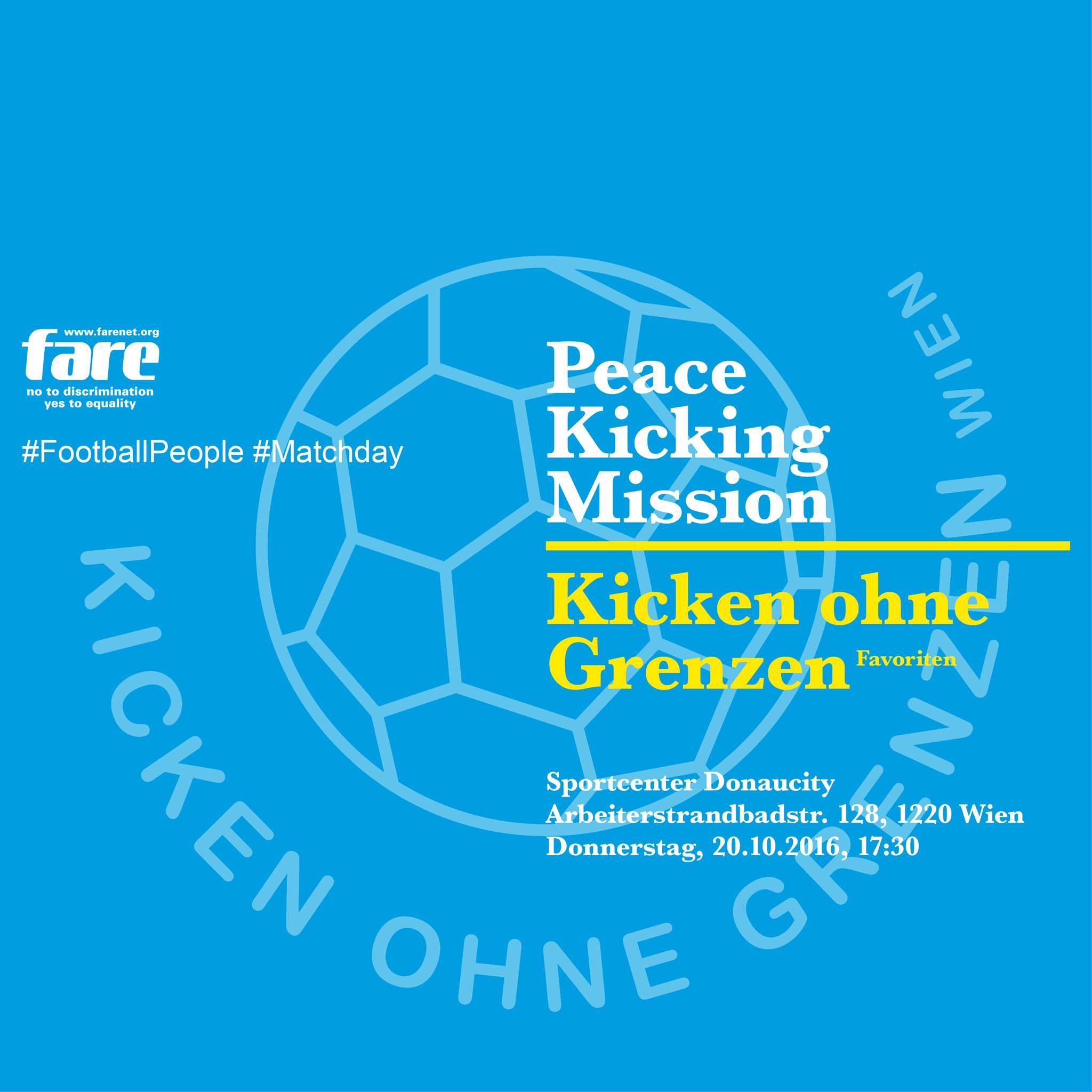 Peace Kicking Mission vs. Kicken ohne Grenzen / Team Favoriten