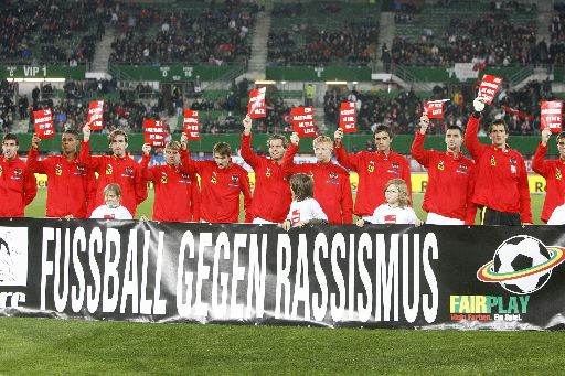 ÖFB gegen Rassismus (Foto: Bildagentur Zolles)