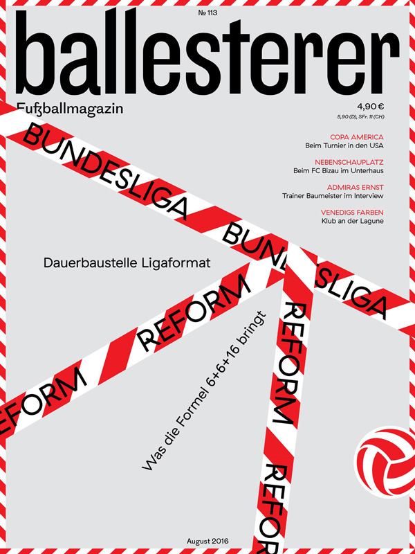 ballesterer Nr. 113: Die Liga wird reformiert