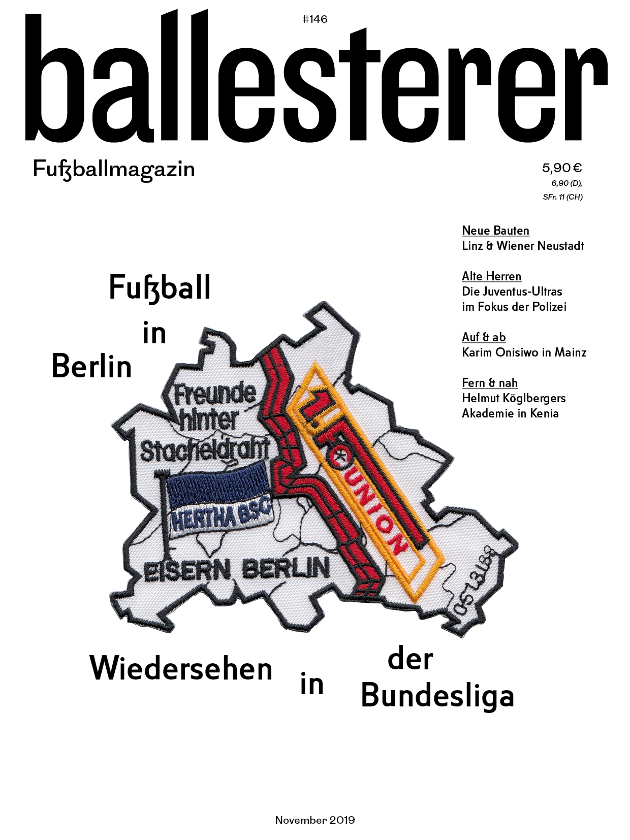ballesterer 146: Fußball in Berlin