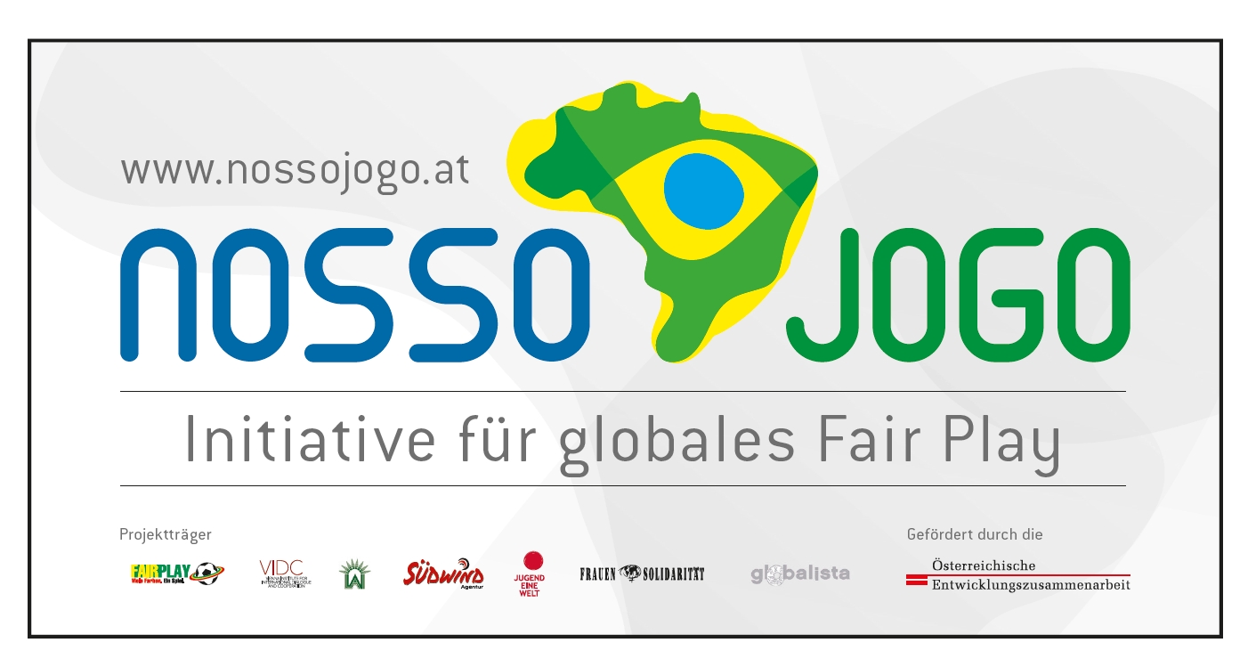 Logo Nosso Jogo - Initiative für globales Fair Play