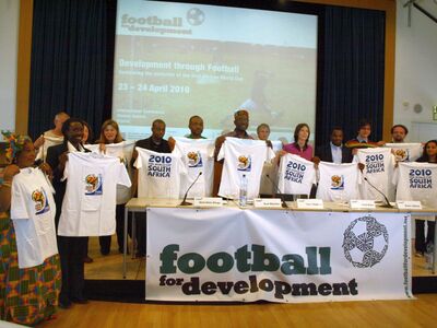 Speakers @ "Development through Football" Conference