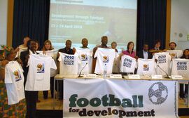 Speakers @ "Development through Football" Conference