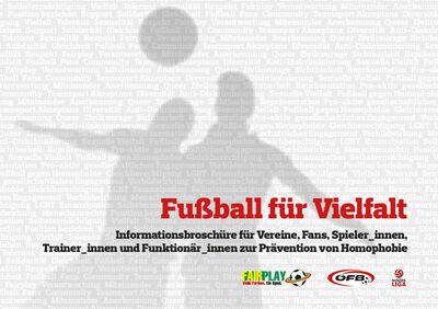 Broschüre Fußball für Vielfalt