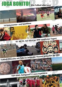 "Joga Bonito! - Fußball kann mehr" das Fussball Filmfestival von 02. bis 12. Juli im Topkino