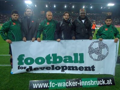 "Bundesliga gegen Hunger"-Aktionstag beim FC Wacker Innsbruck