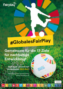 Poster Für Globales Fair Play!