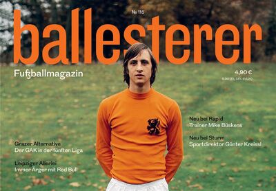 ballesterer Nr. 115: Johan Cruyff