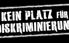 "Kein Platz für Diskriminierung"