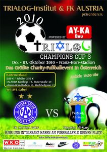 3. Trialog Champions Cup - FK Austria Wien vs Trialog All-Stars