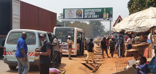 Unterwegs nach Douala