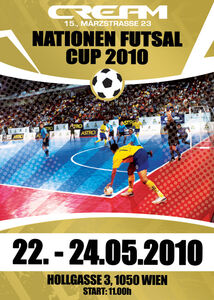 Nationen Futsal Cup 2010-Vorderseite