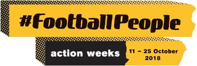 #FootballPeople action weeks 2018