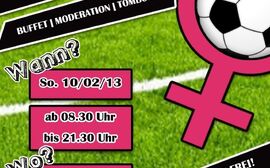 Mädchen- und Frauenfußballturnier "Love Football - Hate Sexism"