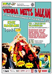 Poster "Vienna meets Balkan"-Jugendturnier 2010