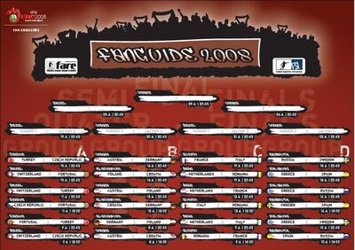 fanguide2008 Spielplan