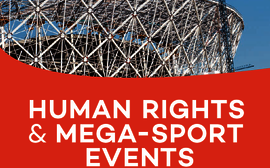 Cover Handbuch "Human Rights & Mega-Sport-Events"