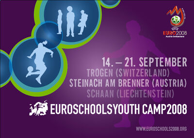 Euroschools Youth Camp 2008 Poster